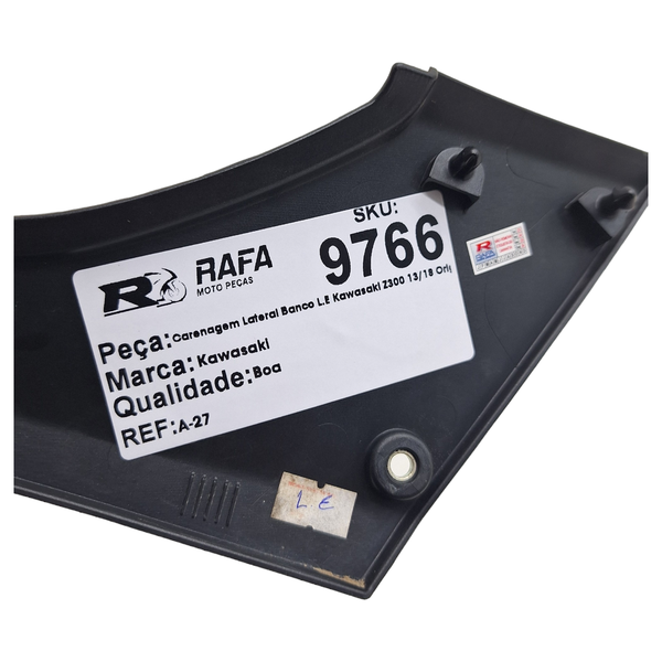 Carenagem Lateral Banco L.E Kawasaki Z300 13/18 Original