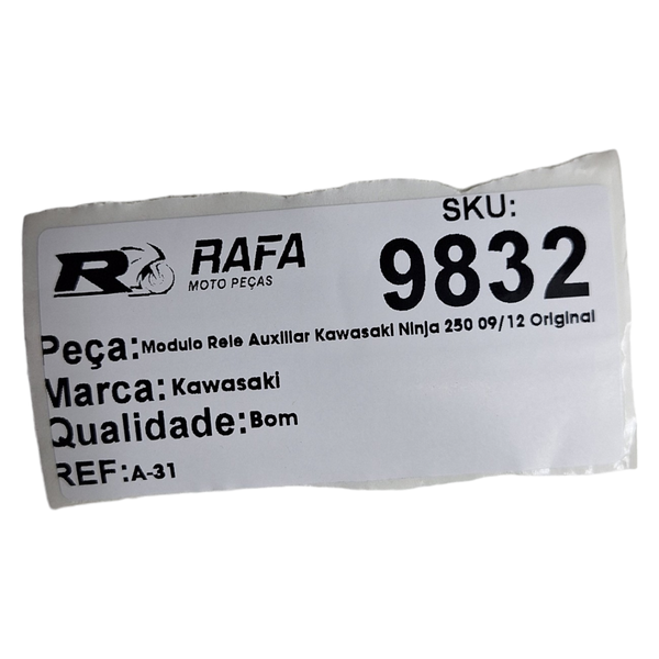 Modulo Rele Auxiliar Kawasaki Ninja 250 09/12 Original