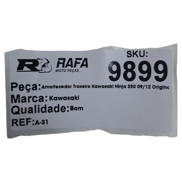 Amortecedor Traseiro Kawasaki Ninja 250 09/12 Original