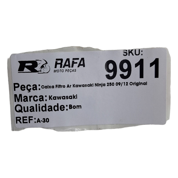 Caixa Filtro Ar Kawasaki Ninja 250 09/12 Original