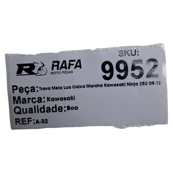 Trava Meia Lua Caixa Marcha Kawasaki Ninja 250 09-12