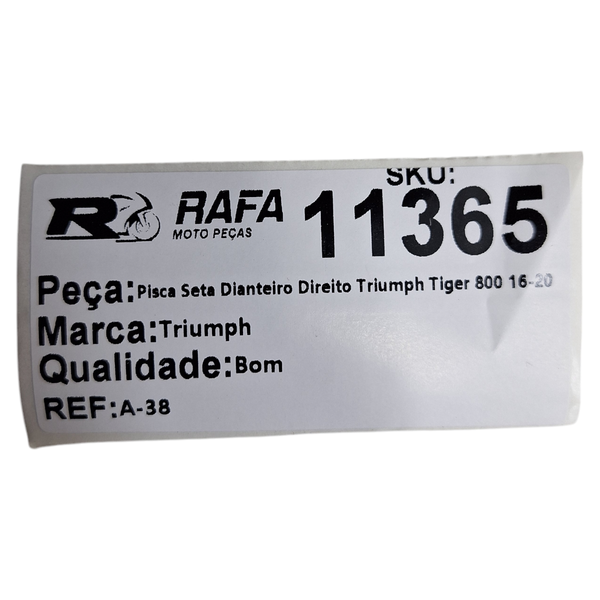 Pisca Seta Dianteiro Direito Triumph Tiger 800 16-20 Original