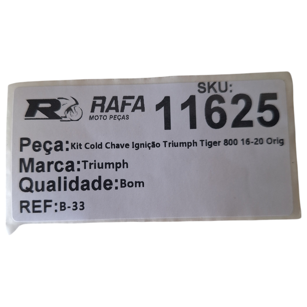Kit Cold Chave Ignição Triumph Tiger 800 16-20 Original