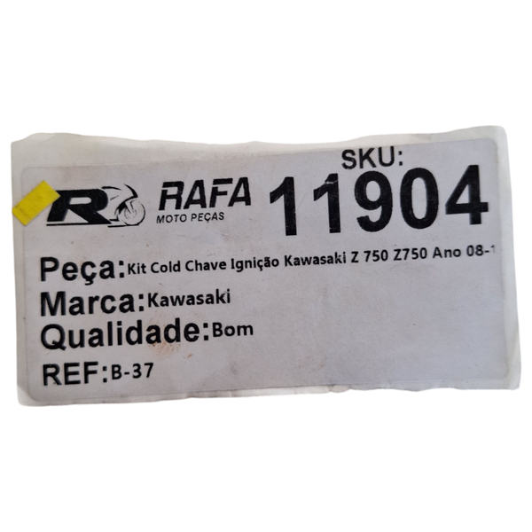 Kit Cold Chave Ignição Kawasaki Z 750 Z750 Ano 08-12 Original