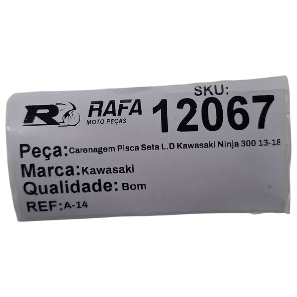 【sa18comページ】 Carenagem Pisca Seta L.D Kawasaki Ninja 300 13-18 Original