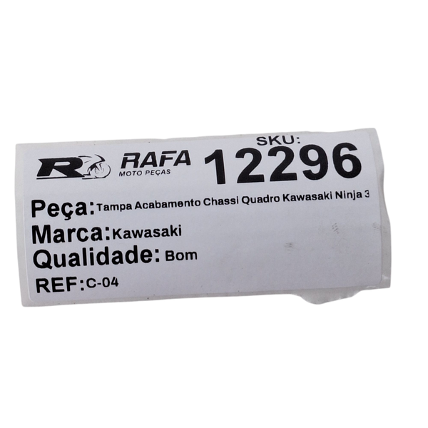 Tampa Acabamento Chassi Quadro Kawasaki Ninja 300 13-18 Original