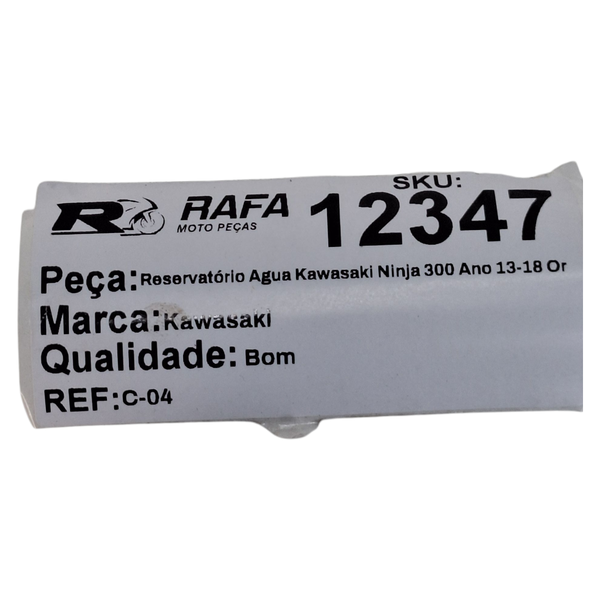 Reservatório Agua Kawasaki Ninja 300 Ano 13-18 Original