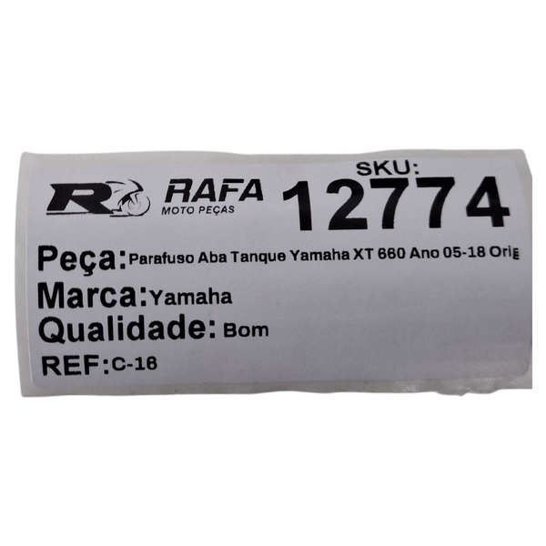 Parafuso Aba Tanque Yamaha XT 660 Ano 05-18 Original