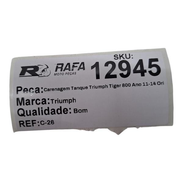 Carenagem Tanque Triumph Tiger 800 Ano 11-14 Original