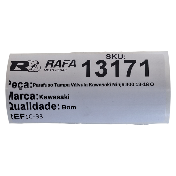 Parafuso Tampa Válvula Kawasaki Ninja 300 13-18 Original