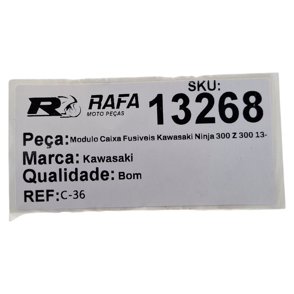 Modulo Caixa Fusiveis Kawasaki Ninja 300 Z 300 13-18
