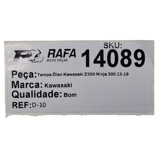 Tampa Óleo Kawasaki Z300 Ninja 300 13-18