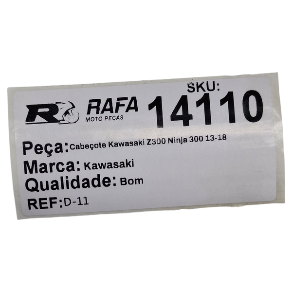 Cabeçote Kawasaki Z300 Ninja 300 13-18