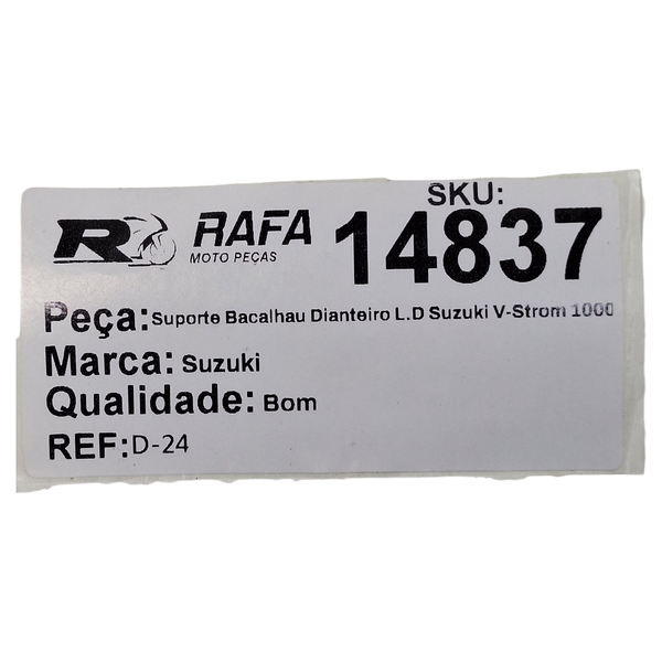Suporte Bacalhau Dianteiro L.D Suzuki V-Strom 1000 14-18