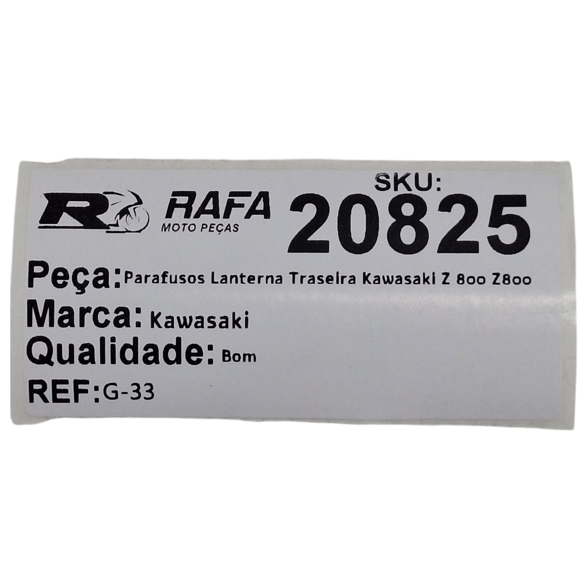 Parafusos Lanterna Traseira Kawasaki Z 800 Z800 13-18
